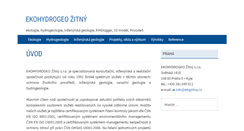 Desktop Screenshot of ehgzitny.cz